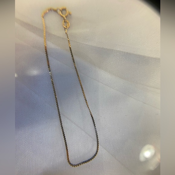 14K YELLOW GOLD serpentine link bracelet MADE IN ITALY REAL GOLD 🐍 - Picture 7 of 12